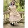 chemisier 44821 voile de coton Jaune à fleurs Ewa i Walla - 7