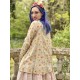 chemisier 44821 voile de coton Jaune à fleurs Ewa i Walla - 5