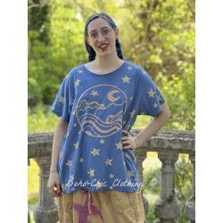 T-shirt Ebb and Tide in Starry Night