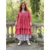 robe SOLINE voile de coton framboise Les Ours - 11