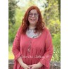 robe SOLINE voile de coton framboise Les Ours - 9