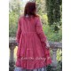 dress SOLINE raspberry cotton voile Les Ours - 13