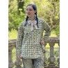 chemise Kelly Western in Leroi Magnolia Pearl - 16