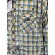 chemise Kelly Western in Leroi Magnolia Pearl - 35