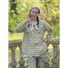 chemise Kelly Western in Leroi Magnolia Pearl - 17