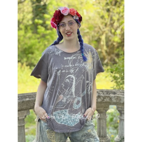 T-shirt Through The Waves in Ozzy Magnolia Pearl - 1