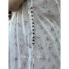 robe LÉA voile de coton blanc à imprimé fleurs Les Ours - 5