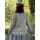 chemisier 44816 coton Beige à fines rayures Ewa i Walla - 2