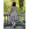 chemisier 44816 coton Beige à fines rayures Ewa i Walla - 4