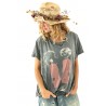 T-shirt After The Disco in Ozzy Magnolia Pearl - 7