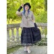 jupe 22149 organdie Noir Ewa i Walla - 8