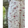 pants GASTON ecru flex with flower print Les Ours - 12