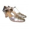 chaussures Luxe Monaco Or Métallisé Taille 37 Charlie Stone - 3