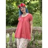 tunique EVY voile de coton framboise Les Ours - 2