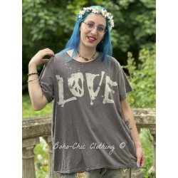 T-shirt Love T in Ozzy Magnolia Pearl - 1