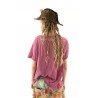 T-shirt Cosmos in Merlot Magnolia Pearl - 11