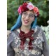 nœud papillon Tasmin in Garnet Magnolia Pearl - 7