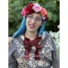 nœud papillon Tasmin in Garnet Magnolia Pearl - 7