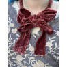 nœud papillon Tasmin in Garnet Magnolia Pearl - 8