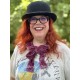 bowtie Tasmin in Boysenberry Magnolia Pearl - 9
