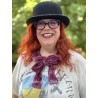 bowtie Tasmin in Boysenberry Magnolia Pearl - 9