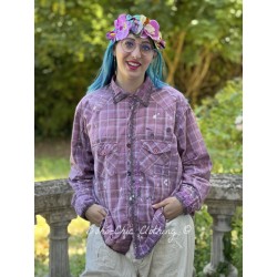 chemise Mushroom Kelly Western in Hillside