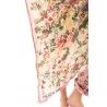 foulard Floral Print Bandana in Nectar Magnolia Pearl - 15