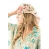 foulard Floral Print Bandana in Nectar Magnolia Pearl - 13