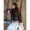 short jacket FLORIE Chocolate corduroy Les Ours - 13