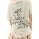T-shirt Spread Love in True Magnolia Pearl - 16