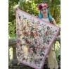foulard Floral Print Bandana in Nectar Magnolia Pearl - 7