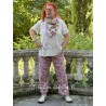 foulard Floral Print Bandana in Nectar Magnolia Pearl - 4