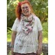 foulard Floral Print Bandana in Nectar Magnolia Pearl - 3