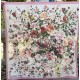foulard Floral Print Bandana in Nectar Magnolia Pearl - 6