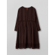 dress 55761 Alva Burgundy crepe Ewa i Walla - 14