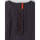 chemisier 44875 Ebba coton Carreaux bleus et bordeaux Ewa i Walla - 9