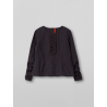 chemisier 44875 Ebba coton Carreaux bleus et bordeaux Ewa i Walla - 7