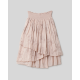 jupe 22160 Rosa voile de coton brodé Rose poudre Ewa i Walla - 17