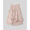 jupe 22160 Rosa voile de coton brodé Rose poudre Ewa i Walla - 17