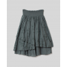 skirt 22160 Rosa Pine green embroidered voile Ewa i Walla - 13