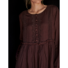 robe 55761 Alva crêpe Bordeaux Ewa i Walla - 8