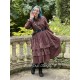 dress 55767 Petra Burgundy embroidered voile Ewa i Walla - 9