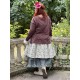 blouse 44872 Mabel Burgundy embroidered voile Ewa i Walla - 6