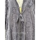 veste kimono Piano in Midnight Magnolia Pearl - 8