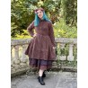 veste 66367 Flora velours côtelé Bordeaux Ewa i Walla - 3