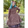 veste 66367 Flora velours côtelé Bordeaux Ewa i Walla - 2