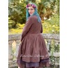 veste 66367 Flora velours côtelé Bordeaux Ewa i Walla - 7
