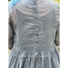 robe 55778 Polly organdie brodé Vert pin Ewa i Walla - 15