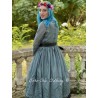 robe 55778 Polly organdie brodé Vert pin Ewa i Walla - 7