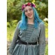 robe 55778 Polly organdie brodé Vert pin Ewa i Walla - 4